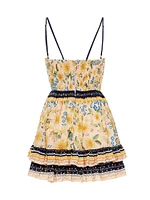 Returning To The Roots Isadora Floral Minidress