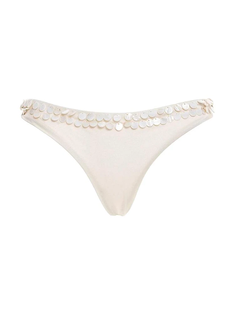 Returning To The Roots Lola Kai Beaded Bikini Bottom