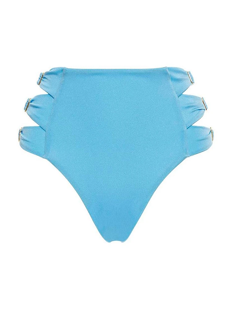 Willa Seed Cut-Out Bikini Bottoms