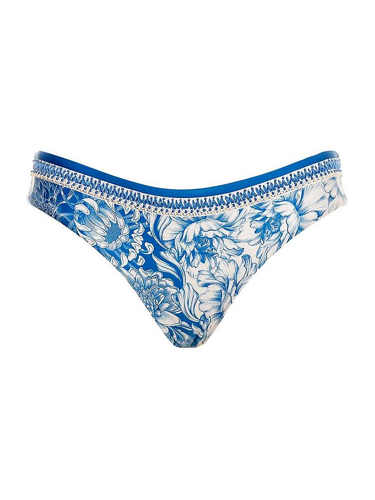 Cove Wats Floral Hipster Bikini Bottoms