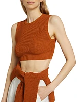 Uron Knit Cropped Top