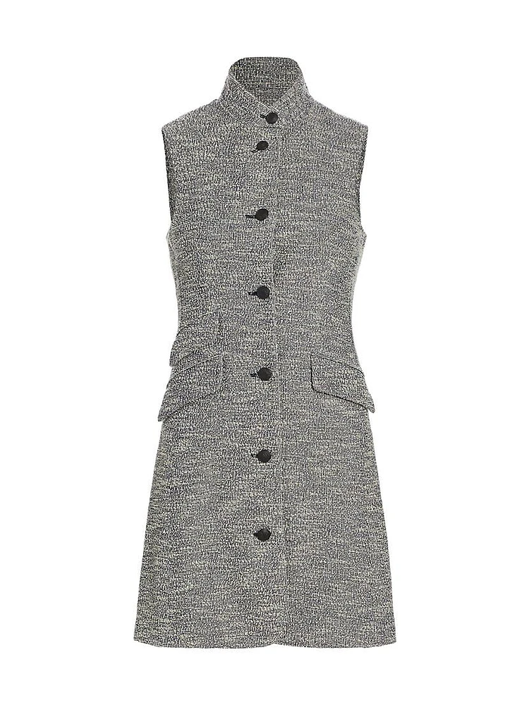 Slade Tweed Sleeveless Minidress