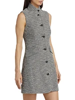 Slade Tweed Sleeveless Minidress