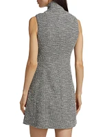 Slade Tweed Sleeveless Minidress