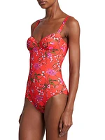 Floral One-Piece Swimsuit