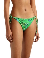 Floral String Bikini Bottom