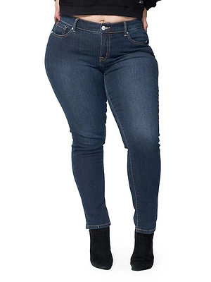 Livia Mid-Rise Skinny Jeans