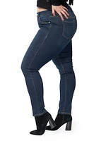 Livia Mid-Rise Skinny Jeans