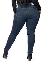 Livia Mid-Rise Skinny Jeans