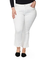 Clare High-Rise Boot-Cut Jeans