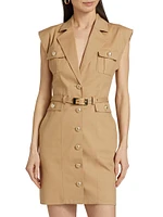 Biel Gabardine Blazer Dress