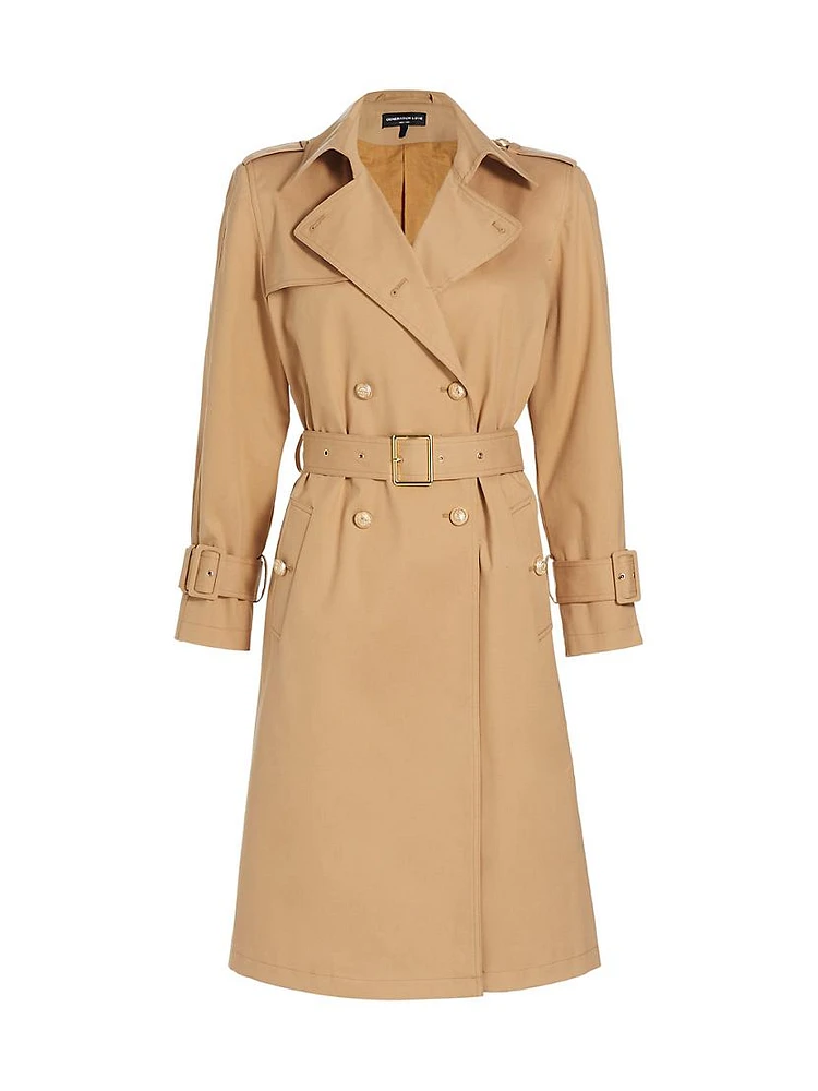 Danielle Belted Trench Coat