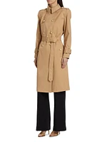 Danielle Belted Trench Coat