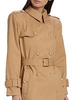 Danielle Belted Trench Coat