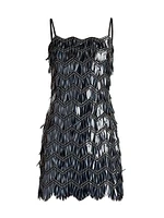 Sequined Fringe Minidress