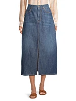 Gelada Five-Pocket Midi-Skirt