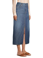 Gelada Five-Pocket Midi-Skirt