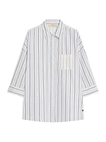 Venus Stripe Cotton Shirt