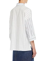 Venus Stripe Cotton Shirt