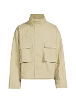 Cotton-Blend Cargo Jacket