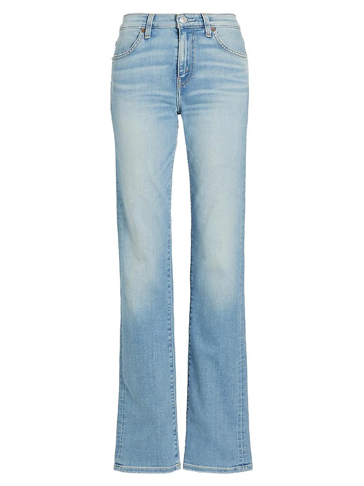 Super Slim Stretch Straight-Leg Jeans