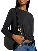 Jenna Knotted Long-Sleeve Top