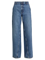 Briley High-Rise Wide-Leg Jeans