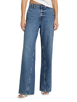 Briley High-Rise Wide-Leg Jeans