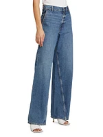 Briley High-Rise Wide-Leg Jeans