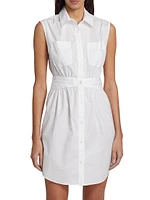 Cora Sleeveless Shirtdress