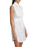 Cora Sleeveless Shirtdress