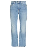 Le Crop Mini Boot-Cut Jeans