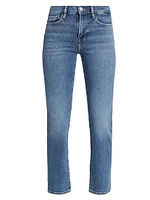 Le High Straight-Leg Jeans