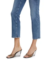 Le High Straight-Leg Jeans