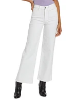 Le Slim Palazzo Mid-Rise Stretch Flare Jeans