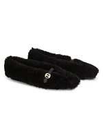 Noella Shearling Flats