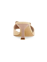 Isaura 55MM Open-Toe Mules