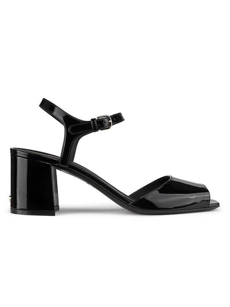 Sally 60MM Patent Leather Sandals