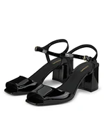 Sally 60MM Patent Leather Sandals