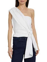 Dani Draped One-Shoulder Top