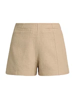 Riley Linen-Cotton Shorts