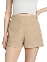 Riley Linen-Cotton Shorts