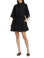 Hannah Cotton Poplin Minidress