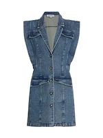 Becca Sleeveless Denim Minidress