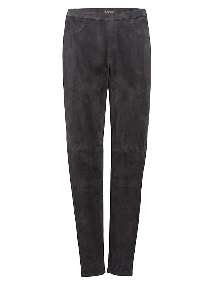 Kenny Stretch Suede Leggings