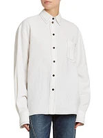 Contrast-Stitch Shirt