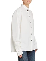 Contrast-Stitch Shirt