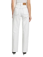 Compact Cotton Tapered Pants