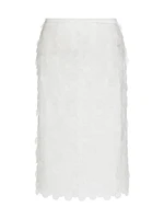 Delta Sequin Midi-Skirt