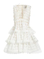 Harper Cut-Out Tiered Minidress